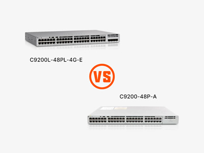 Cisco Catalyst 9200L-48PL-4G-E vs 9200-48P-A: A Practical Comparison for Modern Networks