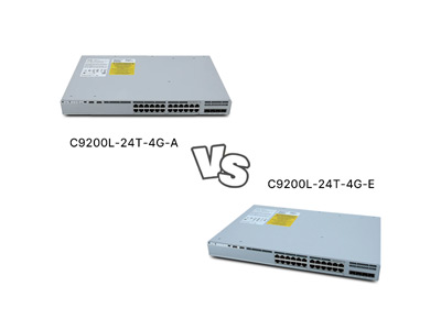 Cisco C9200L-24T-4G-A vs C9200L-24T-4G-E: A Technical Showdown for Modern Networks