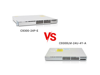 Cisco C9300LM-24U-4Y-A vs C9300-24P-E: A Detailed Comparison of Modular vs Fixed PoE+ Access Switches