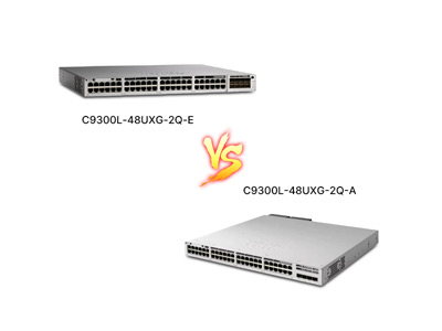 English Version: In-Depth Comparison Between Cisco C9300L-48UXG-2Q-E and C9300L-48UXG-2Q-A: Regional Adaptation of a Same-Series Flagship