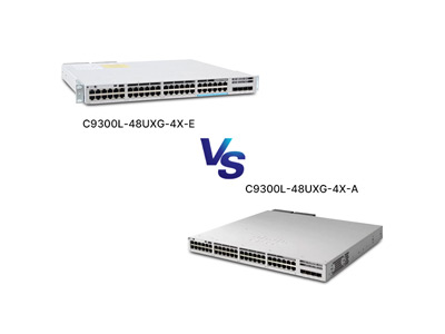 English Version: In-Depth Comparison Between Cisco C9300L-48UXG-4X-E and C9300L-48UXG-4X-A: Regional Adaptation of a Same-Series Flagship