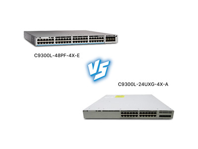 English Version: Cisco C9300L-24UXG-4X-A vs C9300L-48PF-4X-E: A Practical Showdown of Enterprise Switches