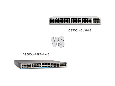 English Version: Cisco C9300L-48PF-4X-E vs C9300-48UXM-E: A Practical Duel of Enterprise Switches