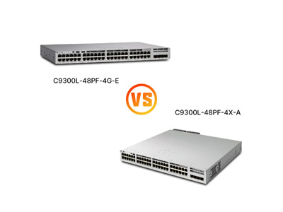 English Version: Cisco C9300L-48PF-4X-A vs C9300L-48PF-4G-E: A Practical Duel of Enterprise Switches