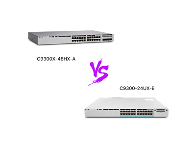 When 48 Ports Meet 24 Ports: Cisco C9300X-48HX-A vs C9300-24UX-E—Which Is Your Network’s Perfect Match?