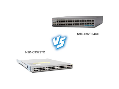 When "Enterprise All-Rounder" Meets "Hyperscale Entry Flagship": A Hands-On Comparison of N9K-C9372TX vs N9K-C92304QC