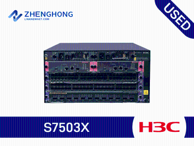 H3C S7500X switch series, next-generation enterprise core networks