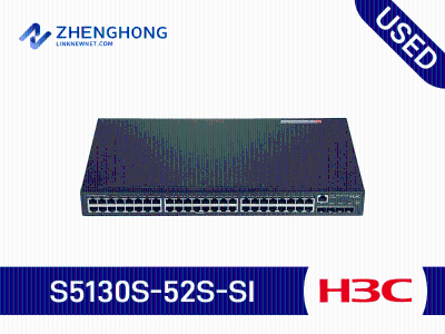 H3C S5130S-52S-SI L2 Ethernet switch host 48 10/100/1000BASE-T electrical ports 4 1G/10G BASE-X SFP+ ports