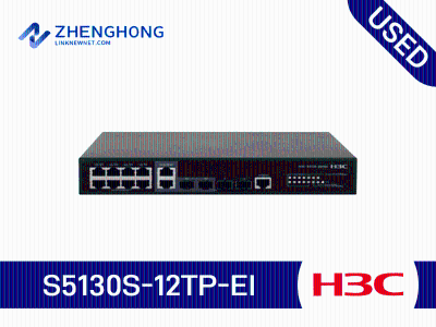 H3C 8 Gigabit electrical ports 4 Gigabit optical ports Network management switch