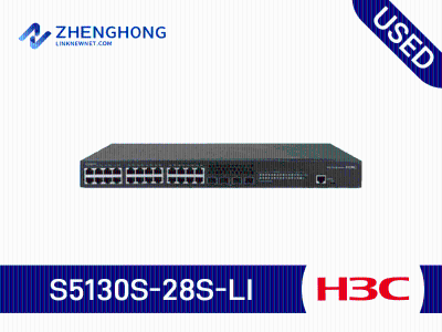 H3C S5130S-28S-LI 24-port 10/100/1000Base-T, 4-port SFP+