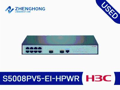 H3C S5008PV5-EI-HPWR H3C 8-port Gigabit Layer 2 network management POE power supply switch