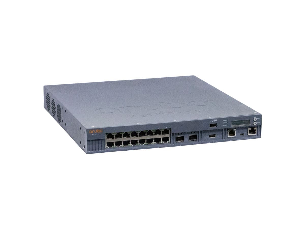 Used Aruba 7010 JW678A Mobility Controller 32 AP Branch Wireless LAN Controller