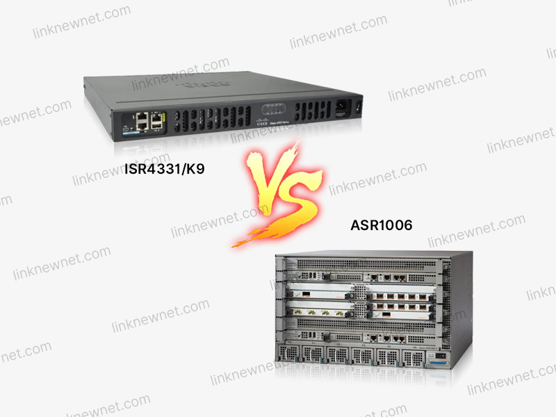 ASR1006 vs ISR4331/K9
